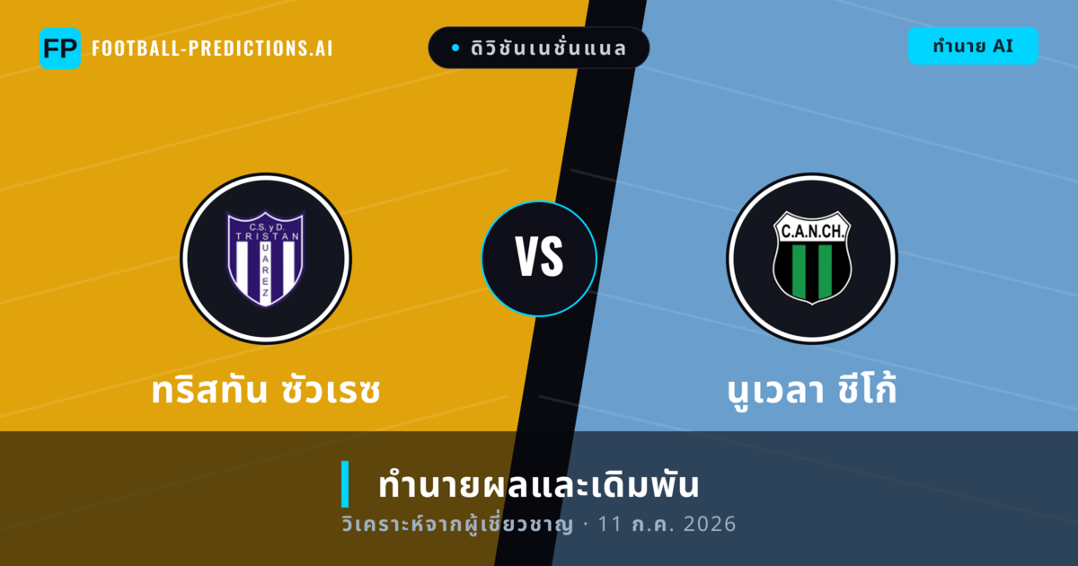 ทริสทัน ซัวเรซ พบ นูเวลา ชีโก้ — ทำนายผลและพรีวิวการแข่งขัน