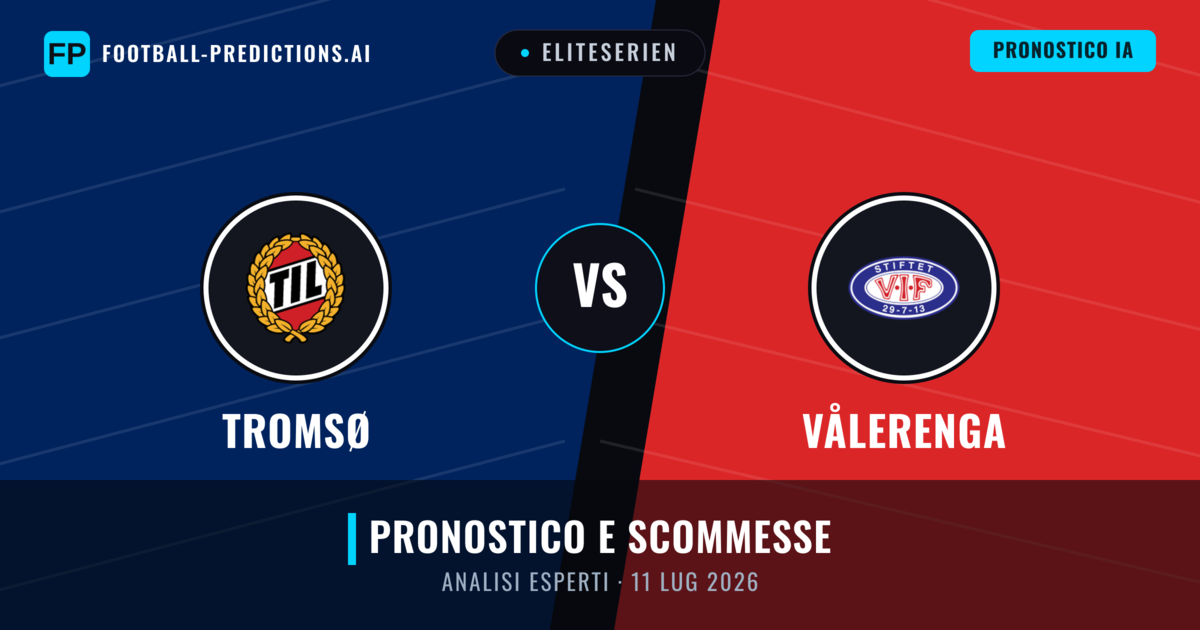 Tromsø vs Vålerenga — pronostico e anteprima del match