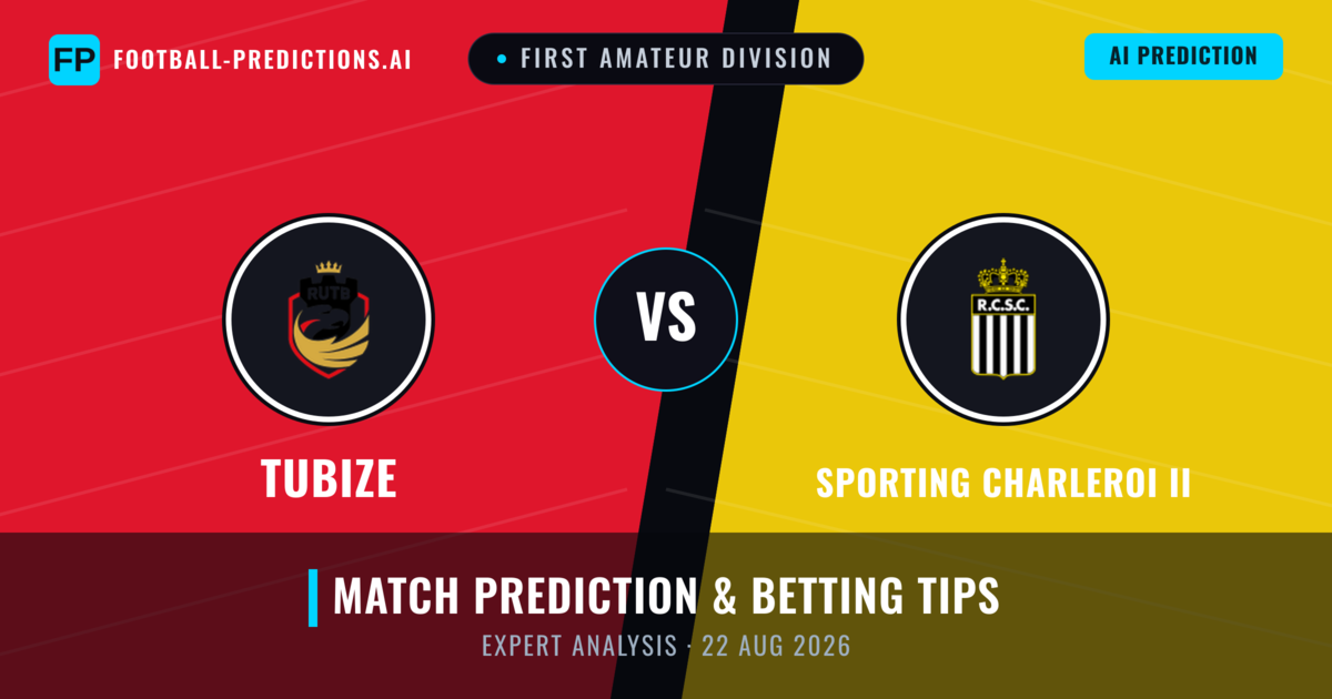 Tubize vs Sporting Charleroi II — match prediction & preview