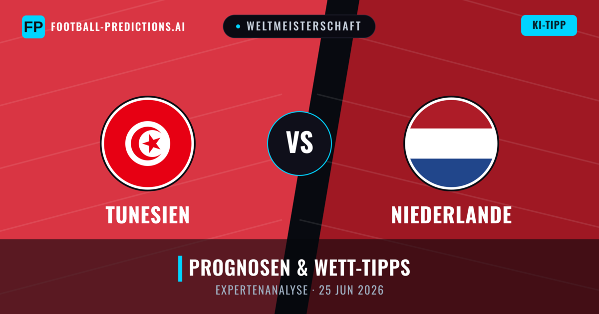 Tunesien vs Niederlande — Prognose und Spielvorschau