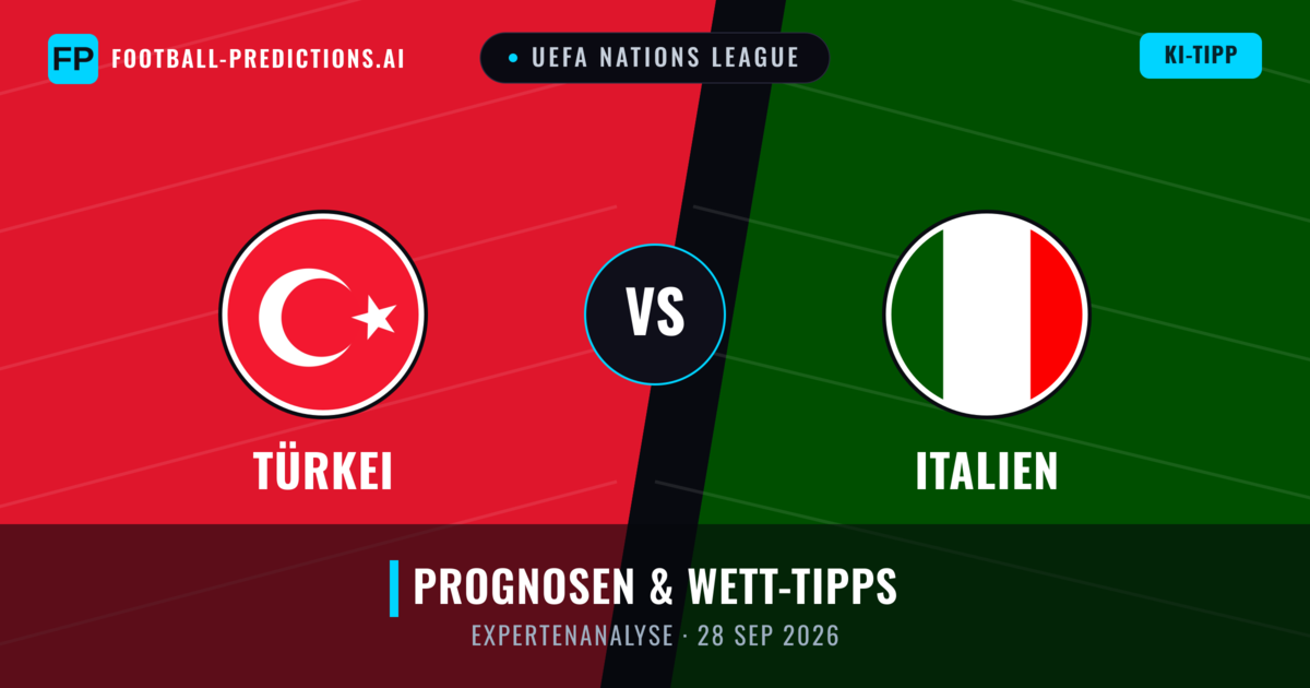 Türkei vs Italien — Prognose und Spielvorschau