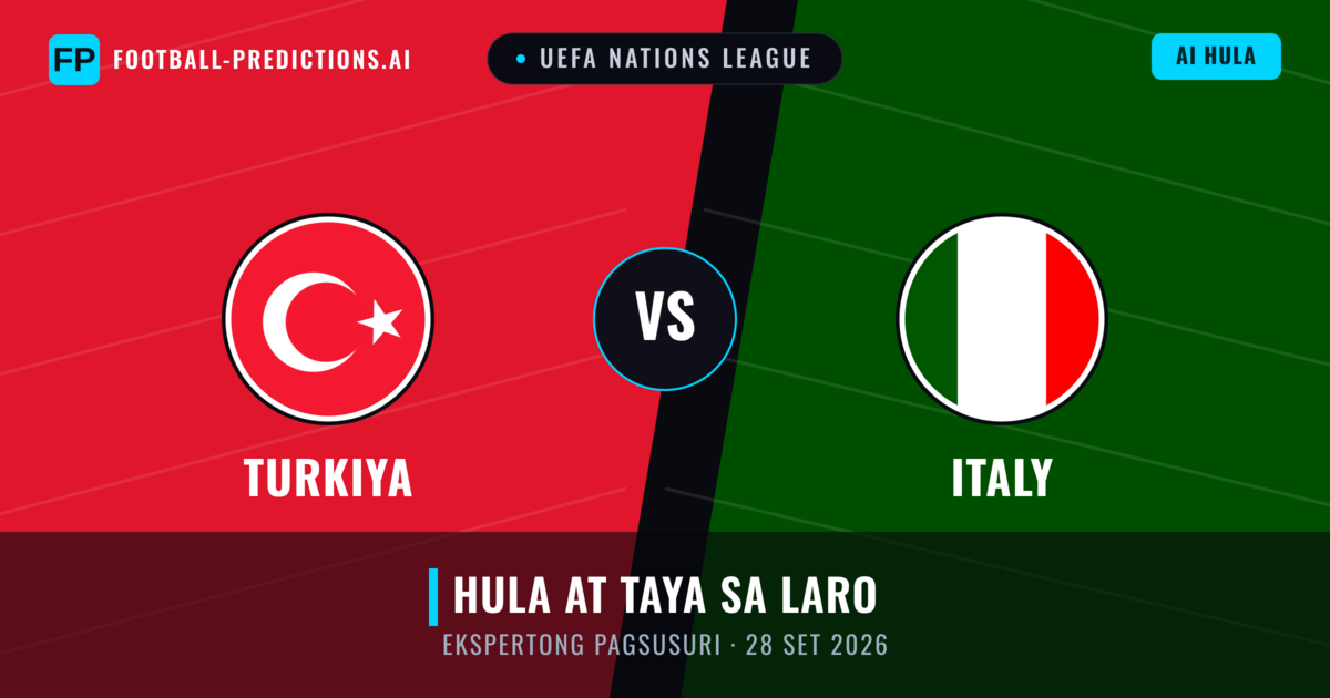 Turkiya vs Italy — hula at preview ng laban