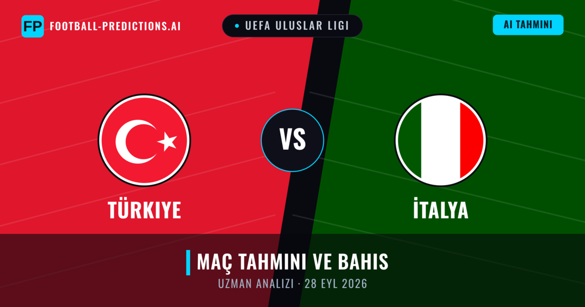 Türkiye - İtalya — maç tahmini ve önizleme