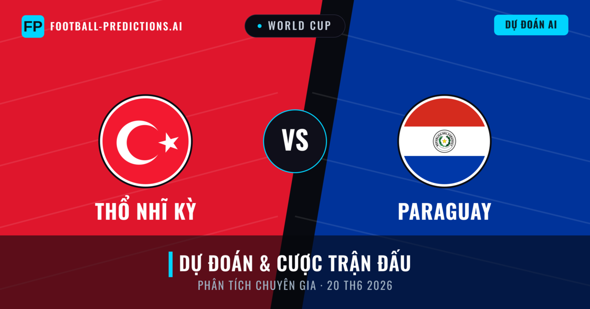 Thổ Nhĩ Kỳ vs Paraguay — dự đoán và xem trước trận đấu