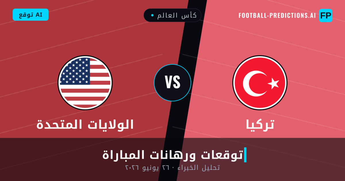 تركيا ضد الولايات المتحدة — توقعات ومعاينة المباراة