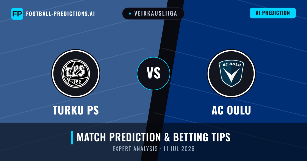 Turku PS vs AC Oulu — match prediction & preview