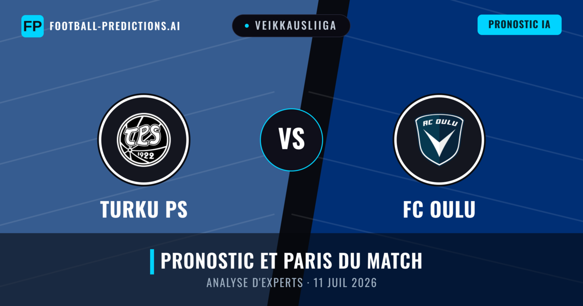 Turku PS vs FC Oulu — pronostic et avant-match