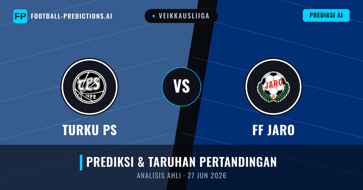 Turku PS vs FF Jaro — prediksi dan pratinjau pertandingan