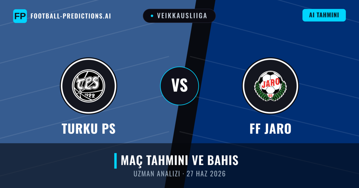 Turku PS - FF Jaro — maç tahmini ve önizleme