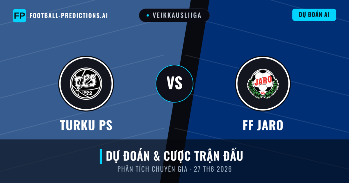 Turku PS vs FF Jaro — dự đoán và xem trước trận đấu