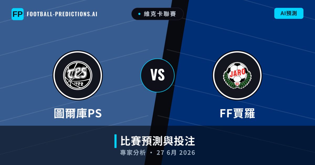 圖爾庫PS vs FF賈羅 — 比赛预测和前瞻