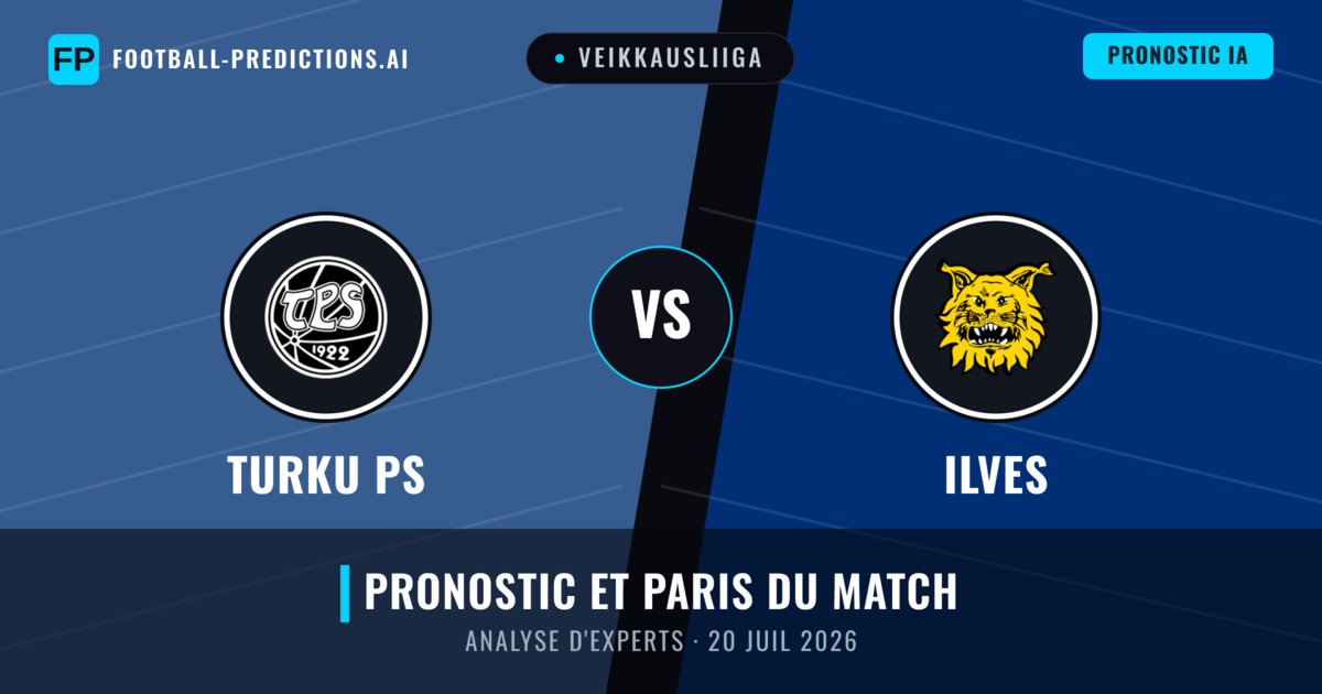 Turku PS vs Ilves — pronostic et avant-match