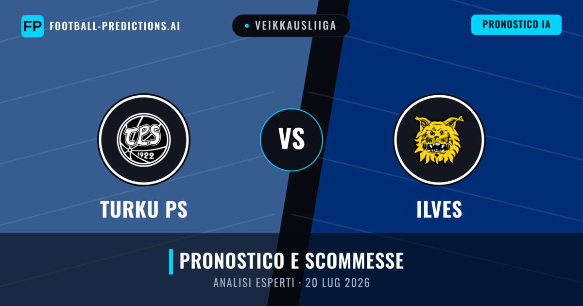Turku PS vs Ilves — pronostico e anteprima del match
