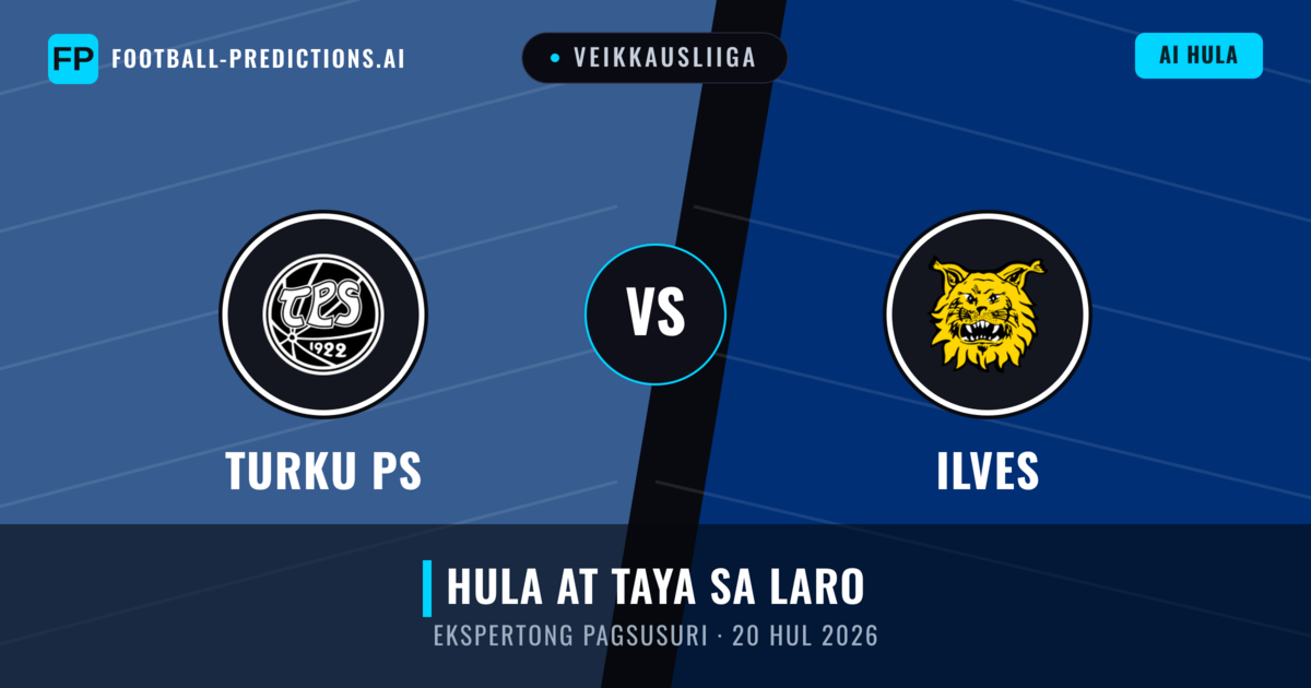Turku PS vs Ilves — hula at preview ng laban