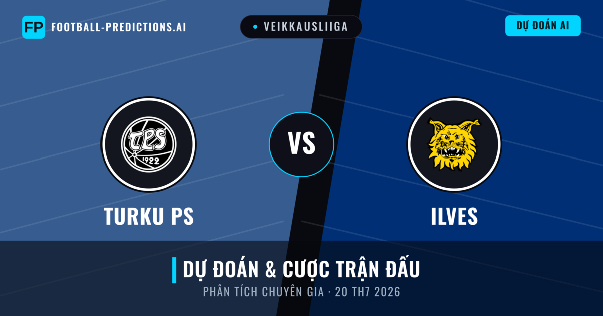 Turku PS vs Ilves — dự đoán và xem trước trận đấu