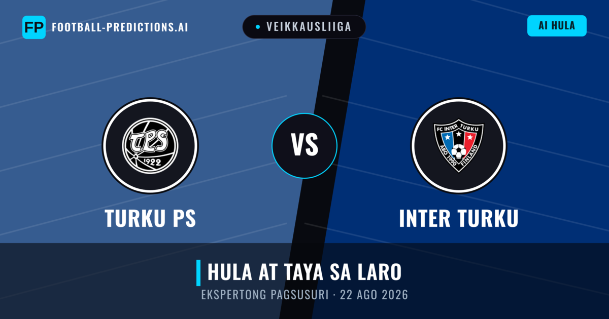 Turku PS vs Inter Turku — hula at preview ng laban