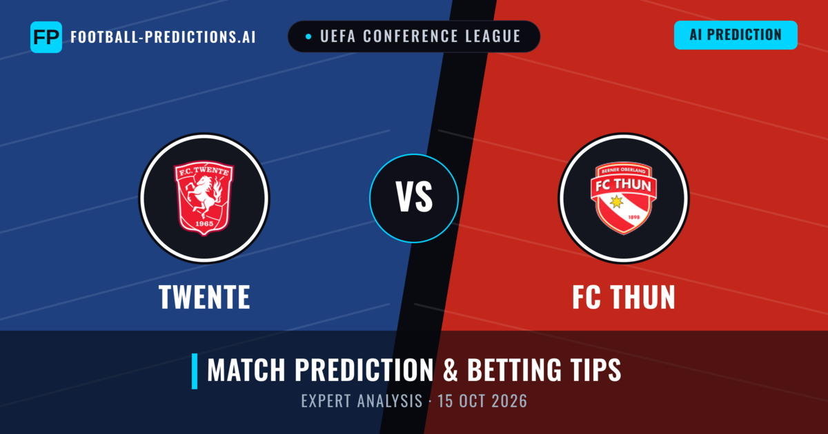 Twente vs FC Thun — match prediction & preview