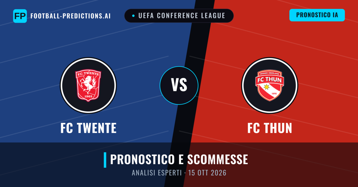 FC Twente vs FC Thun — pronostico e anteprima del match