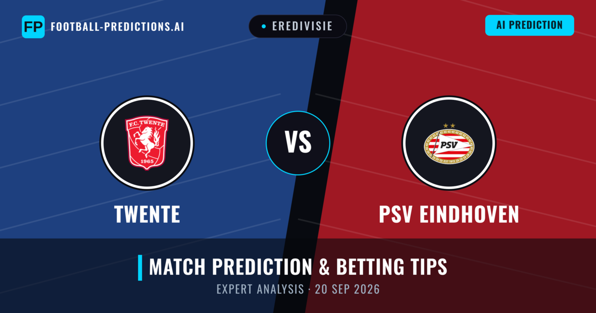 Twente vs PSV Eindhoven — match prediction & preview