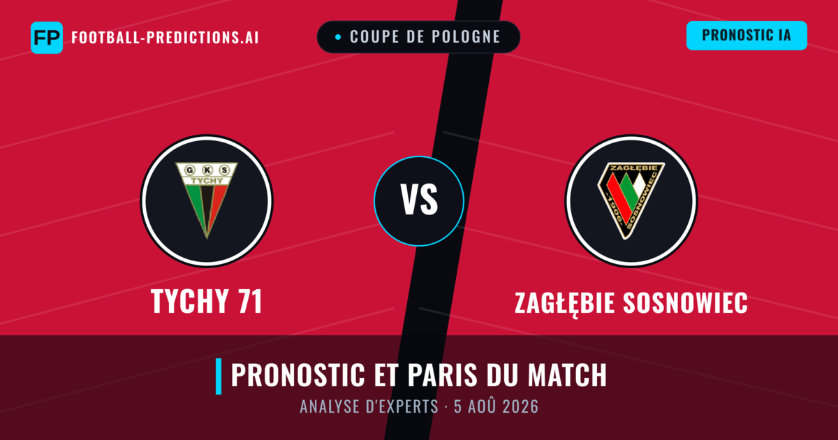 Tychy 71 vs Zagłębie Sosnowiec — pronostic et avant-match