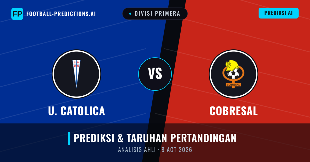 U. Católica vs Cobresal — prediksi dan pratinjau pertandingan