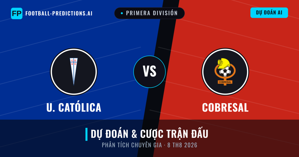 U. Católica vs Cobresal — dự đoán và xem trước trận đấu