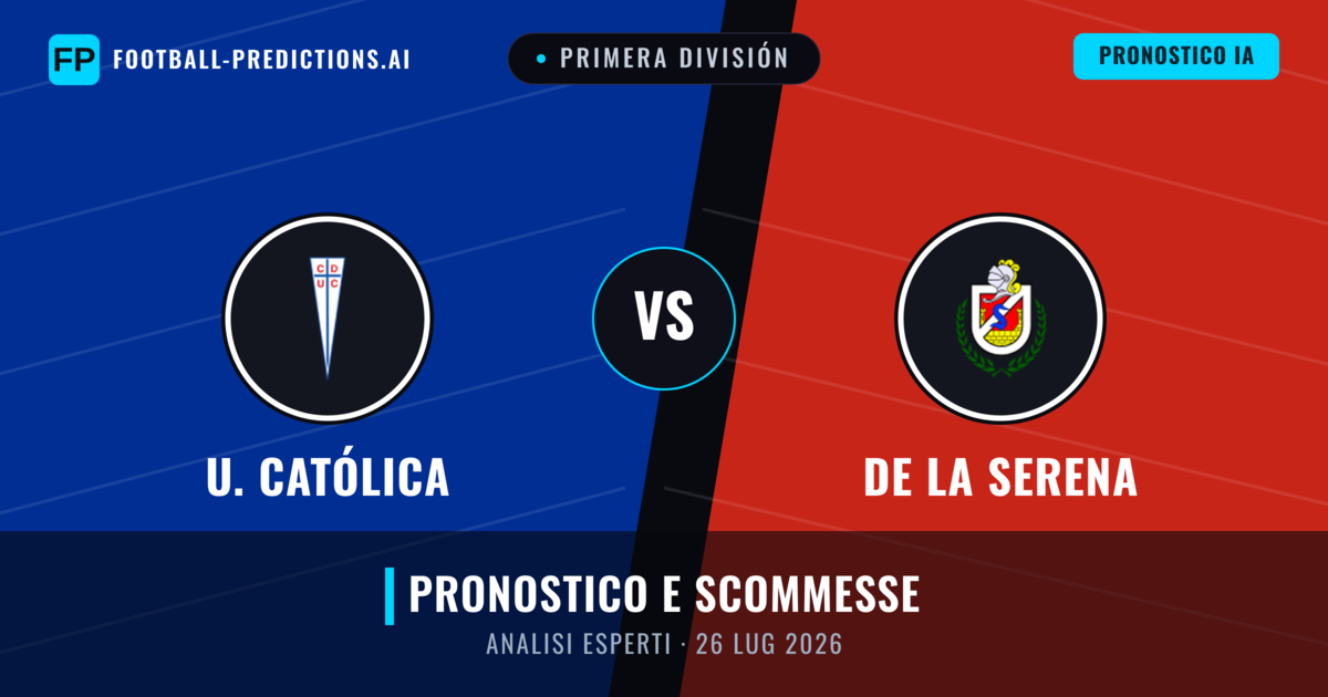 U. Católica vs De La Serena — pronostico e anteprima del match