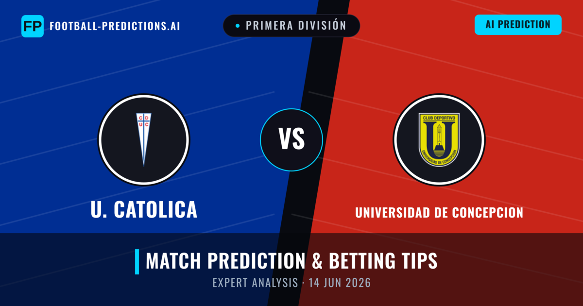 U. Catolica vs Universidad de Concepcion — match prediction & preview