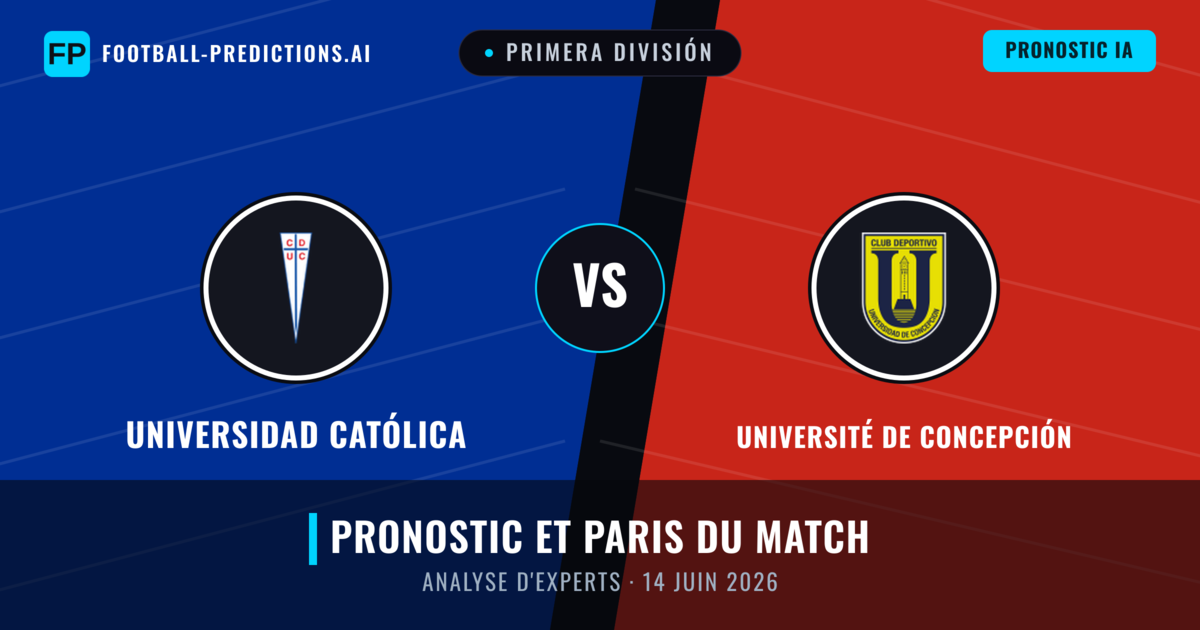 Universidad Católica vs Université de Concepción — pronostic et avant-match