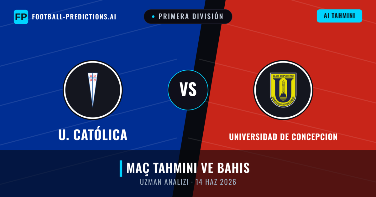 U. Católica - Universidad de Concepcion — maç tahmini ve önizleme