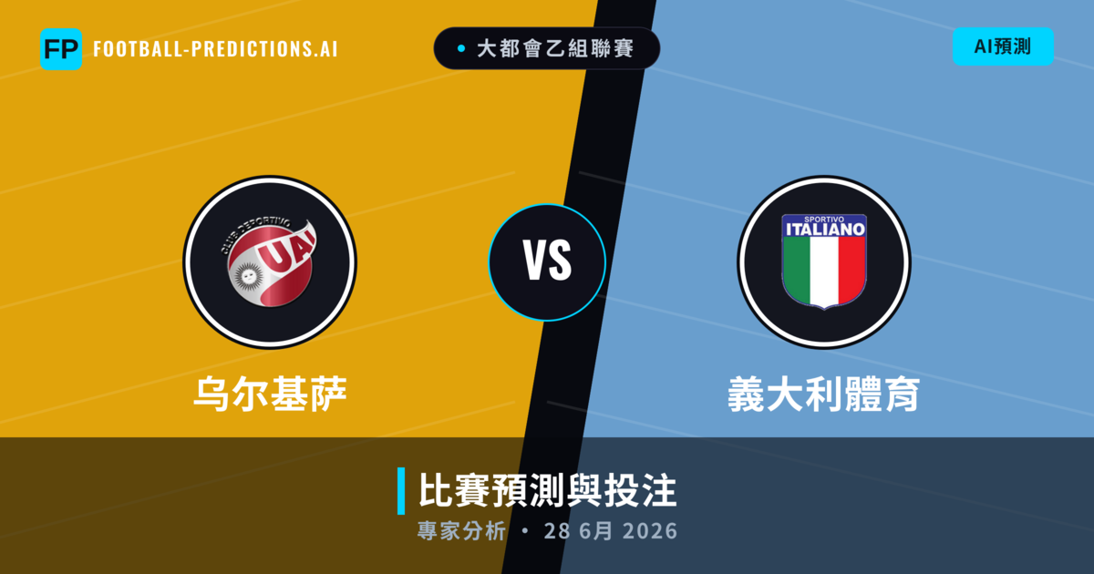 乌尔基萨 vs 義大利體育 — 比赛预测和前瞻