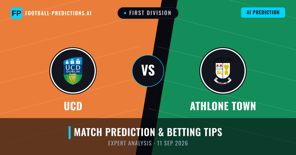 UCD vs Athlone Town — match prediction & preview