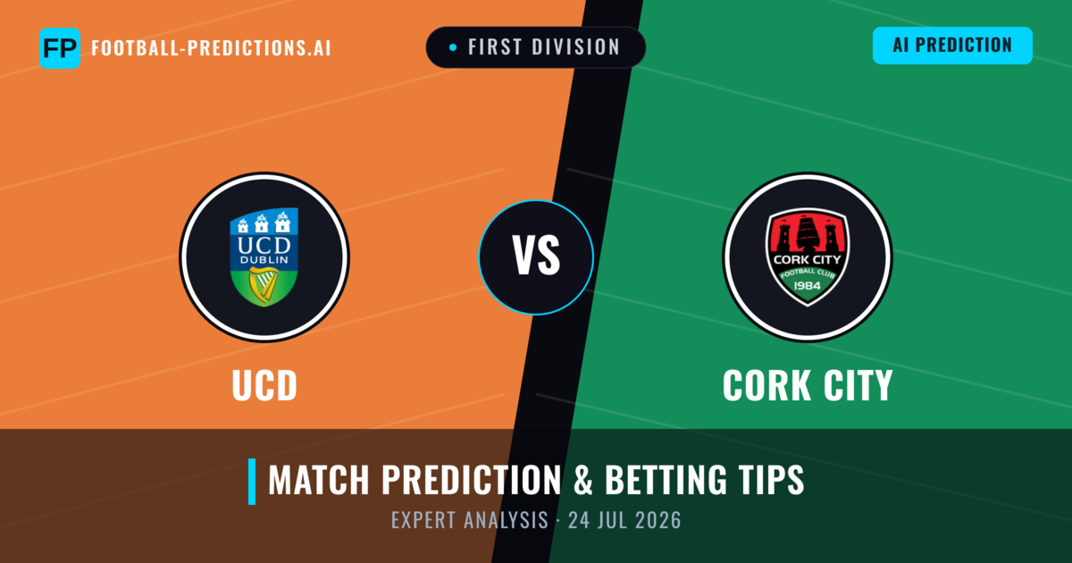 UCD vs Cork City — match prediction & preview