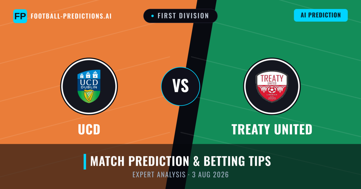 UCD vs Treaty United — match prediction & preview