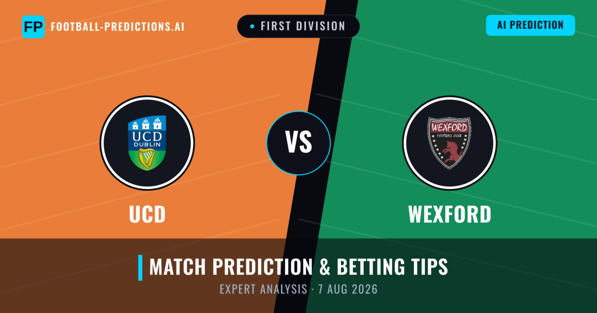 UCD vs Wexford — match prediction & preview
