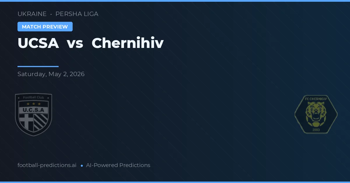 UCSA vs 체르니히프 preview