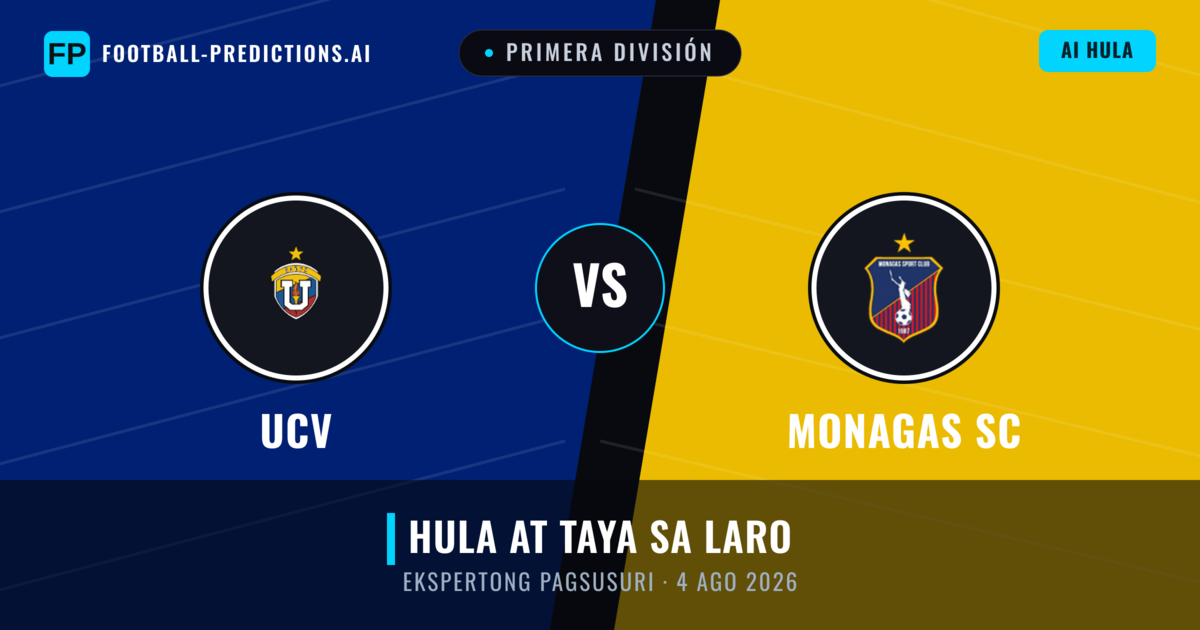 UCV vs Monagas SC — hula at preview ng laban