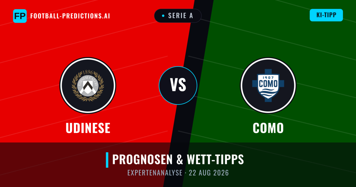 Udinese vs Como — Prognose und Spielvorschau