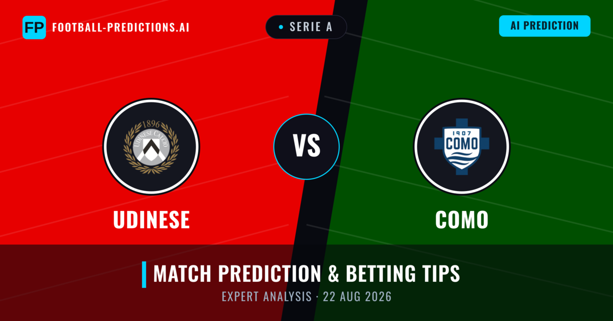 Udinese vs Como — match prediction & preview