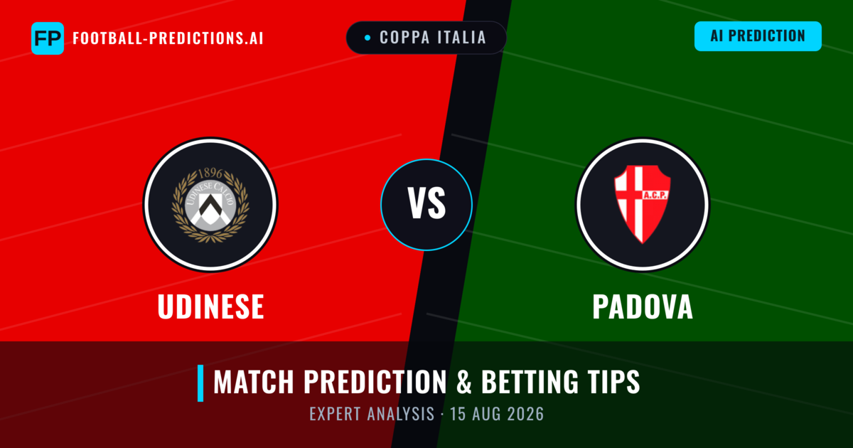 Udinese vs Padova — match prediction & preview