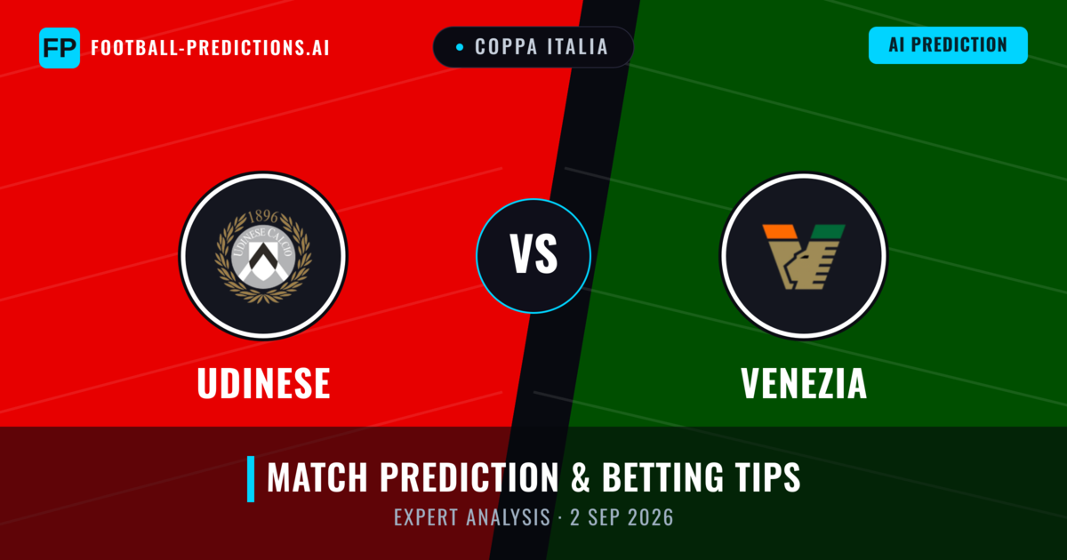 Udinese vs Venezia — match prediction & preview