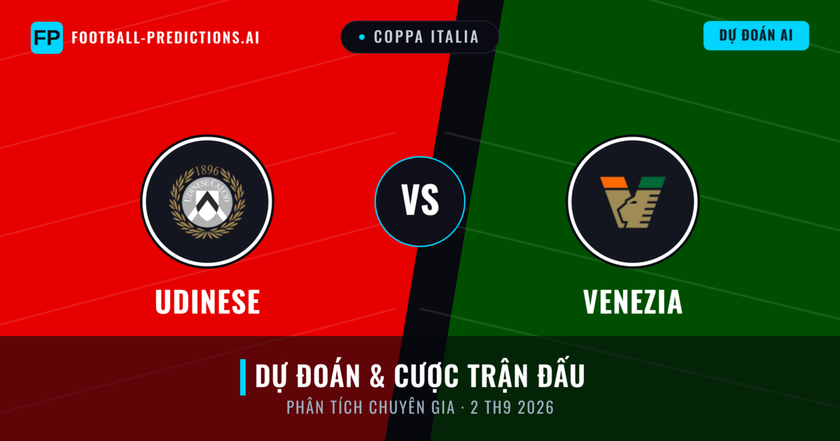 Udinese vs Venezia — dự đoán và xem trước trận đấu