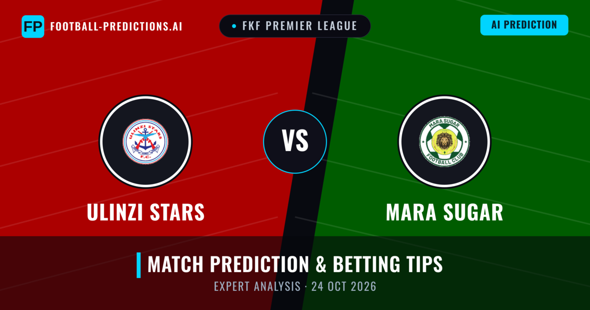 Ulinzi Stars vs Mara Sugar — match prediction & preview