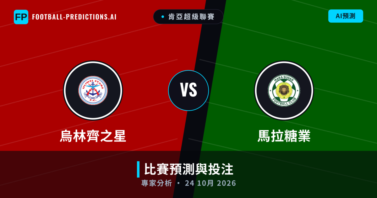 烏林齊之星 vs 馬拉糖業 — 比赛预测和前瞻