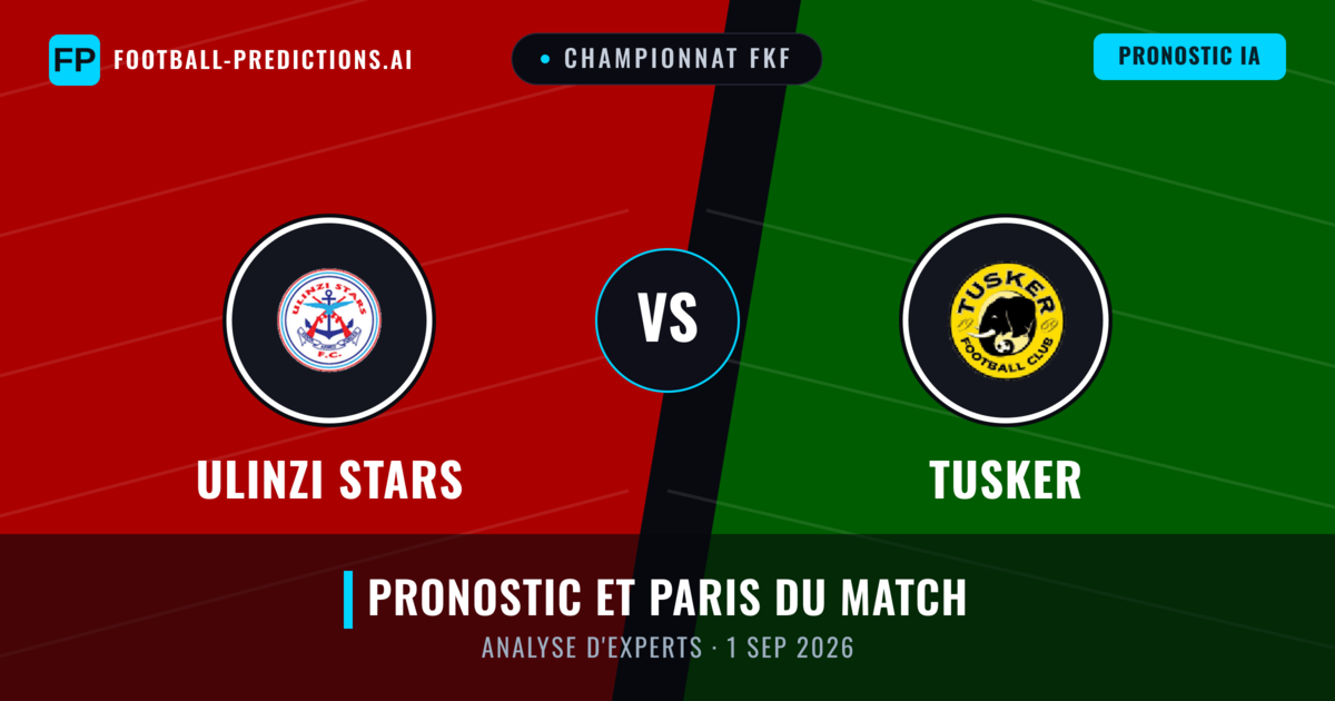 Ulinzi Stars vs Tusker — pronostic et avant-match
