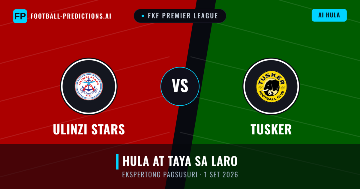 Ulinzi Stars vs Tusker — hula at preview ng laban