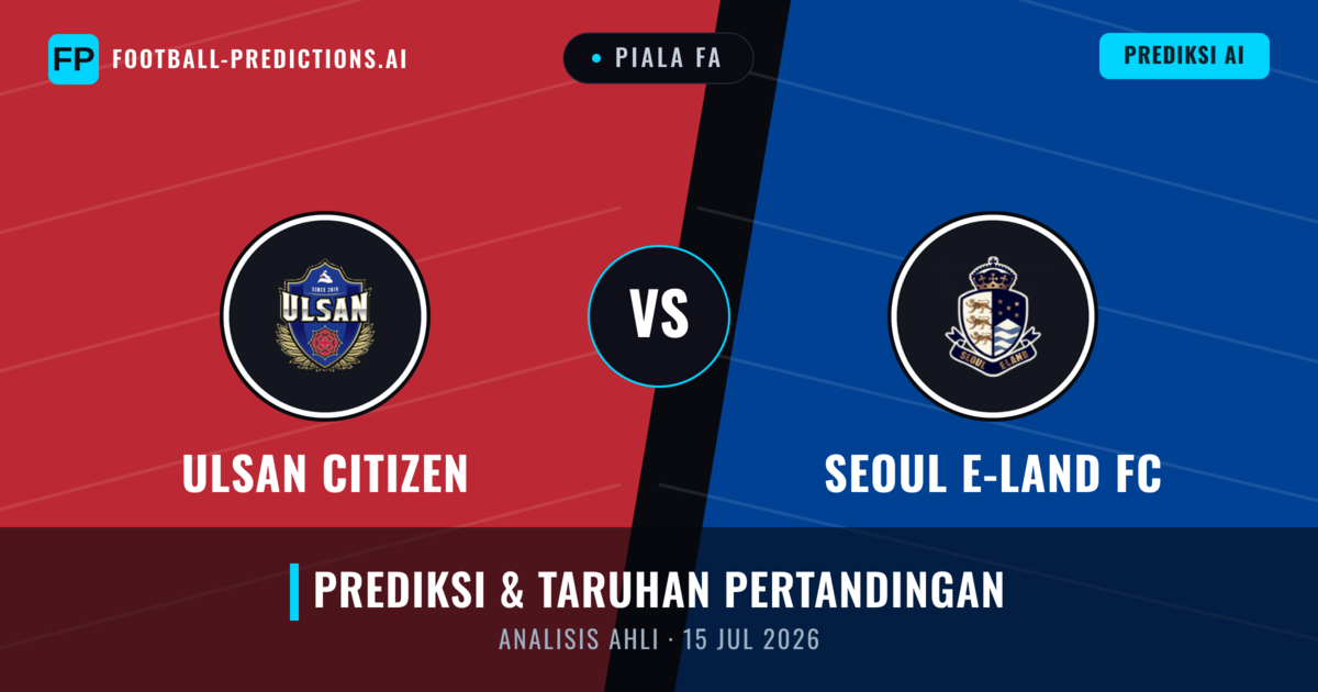 Ulsan Citizen vs Seoul E-Land — prediksi dan pratinjau pertandingan