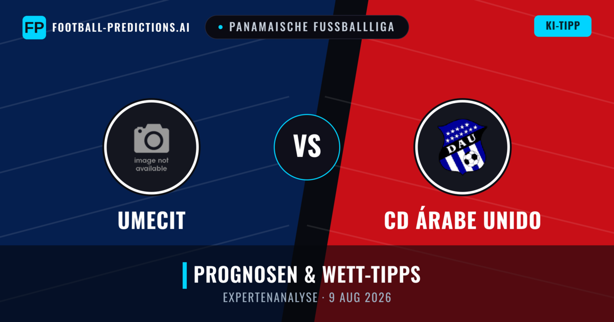 UMECIT vs CD Árabe Unido — Prognose und Spielvorschau