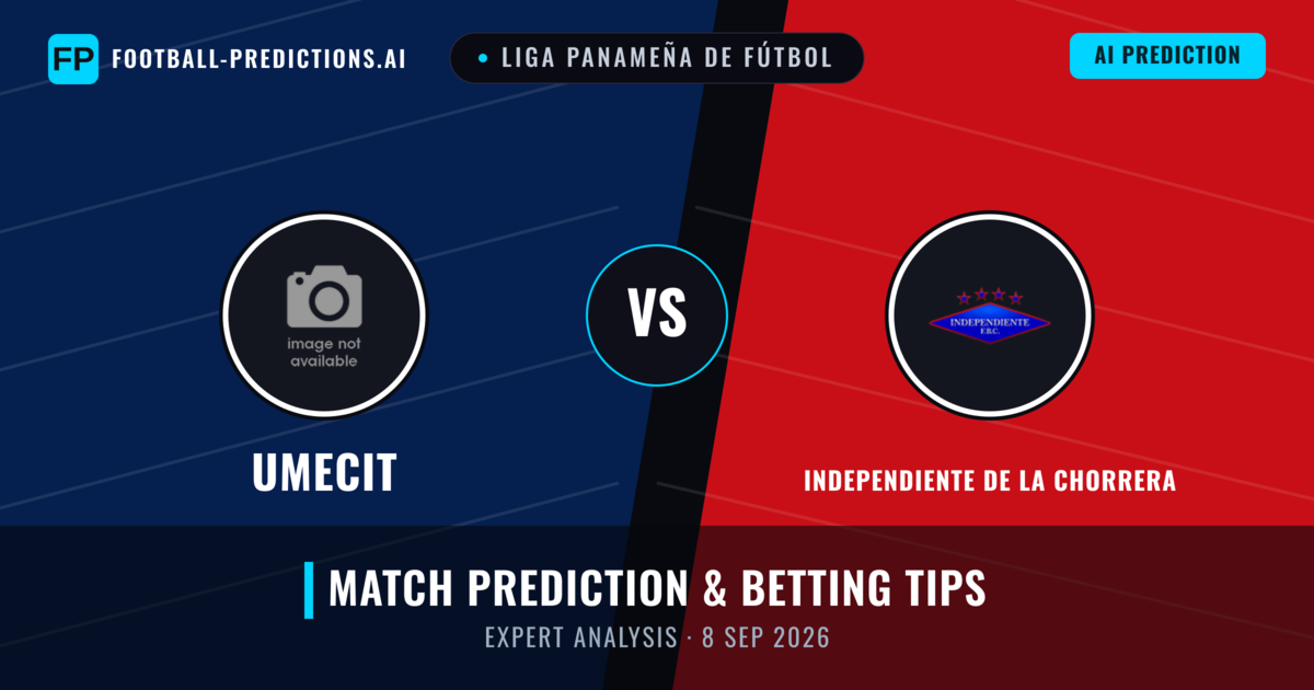 UMECIT vs Independiente de La Chorrera — match prediction & preview