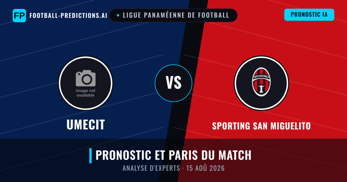 UMECIT vs Sporting San Miguelito — pronostic et avant-match